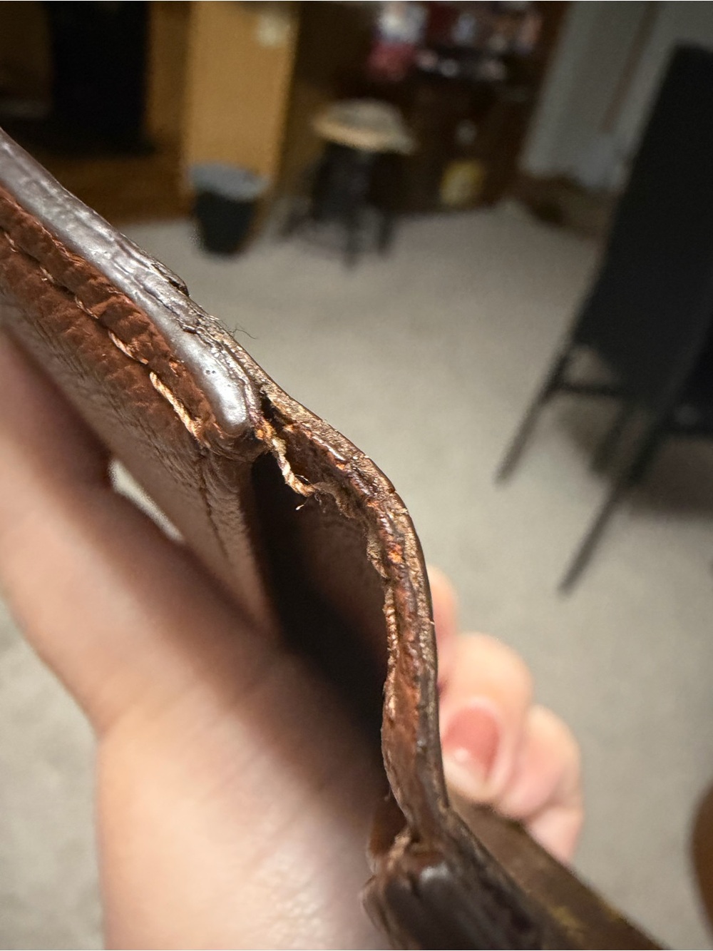 Pre-loved LV Monogram Card Holder / Pocket Organizer - Picture 9 of 10